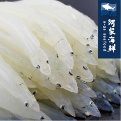 【阿家海鮮】鮮凍野生大銀魚(水晶魚) (250g±10%/盒)